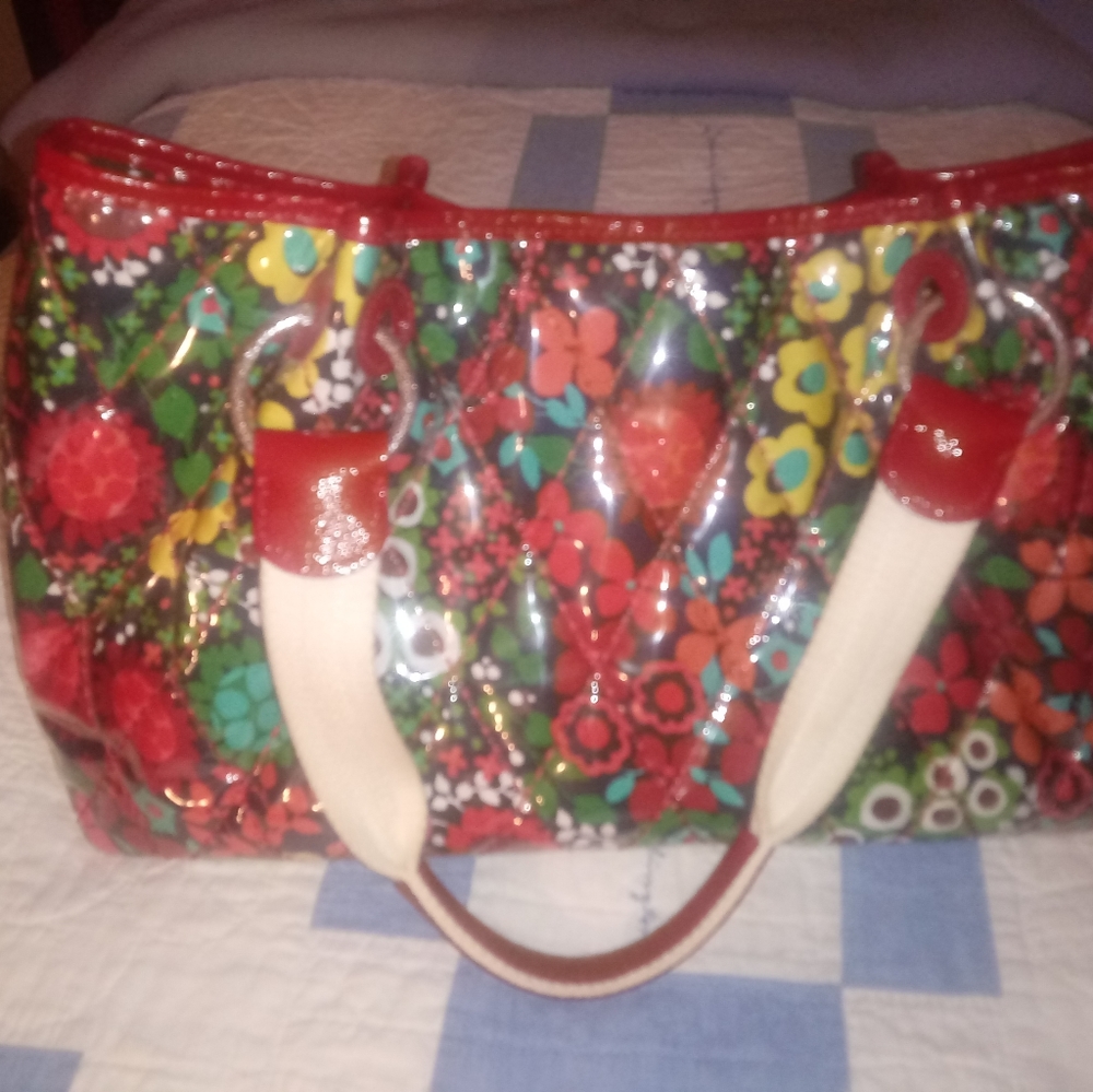 Brighton Satchel  handbag Vinyl